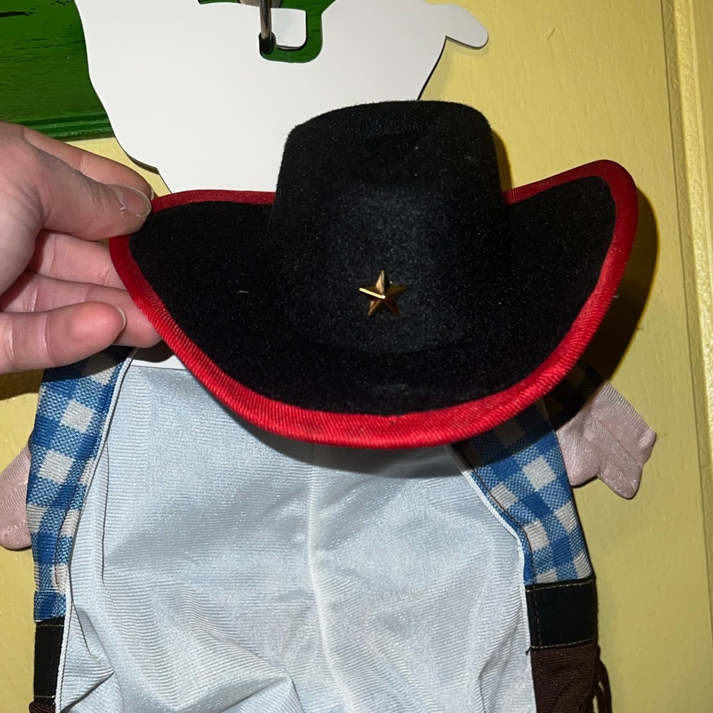 ⭐️NWT Party Dog Walking Western Cowboy Dog/ Cat Halloween Costume M/L - Picture 5 of 12